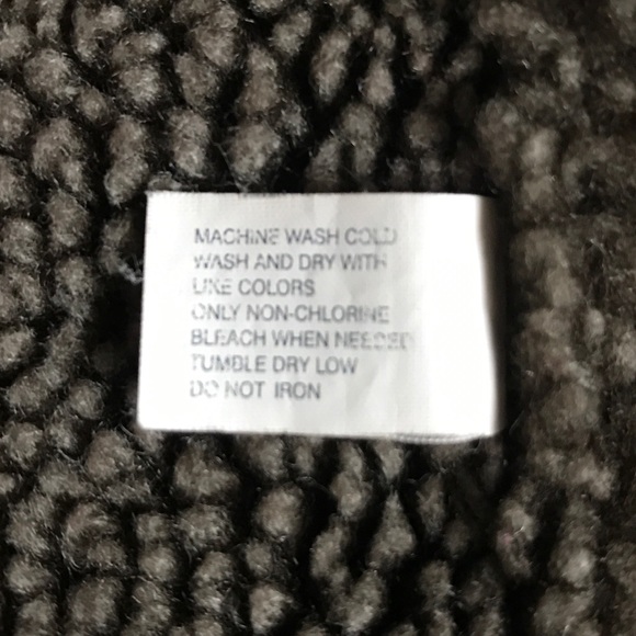 Baby Gap Faux Suede Sherpa Lined Jacket Kids Size 2T Brown Aviator Warm - Picture 12 of 15